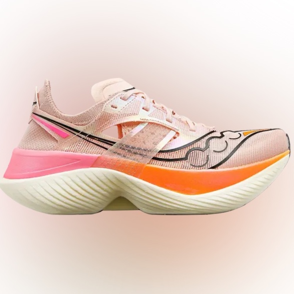 USED Saucony Endorphin Elite in ‘mars’